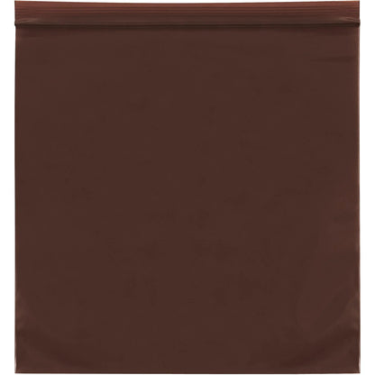 8 x 8" - 3 Mil Reclosable Amber UV Bags - PB12103 Box Packaging Partner