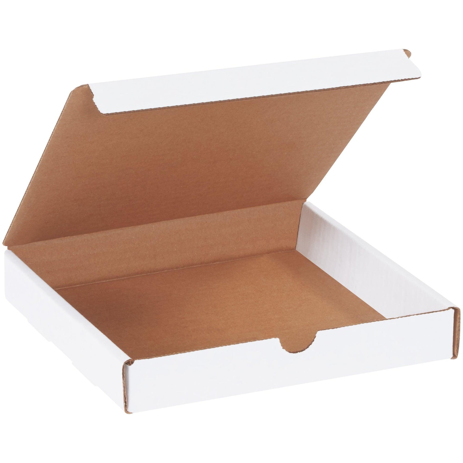 8 x 8 x 1 1/4" White Literature Mailers - ML881