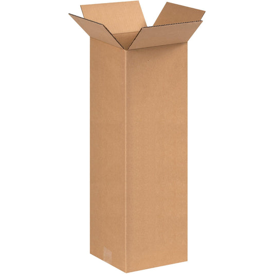 8 x 8 x 24" Tall Corrugated Boxes - 8824