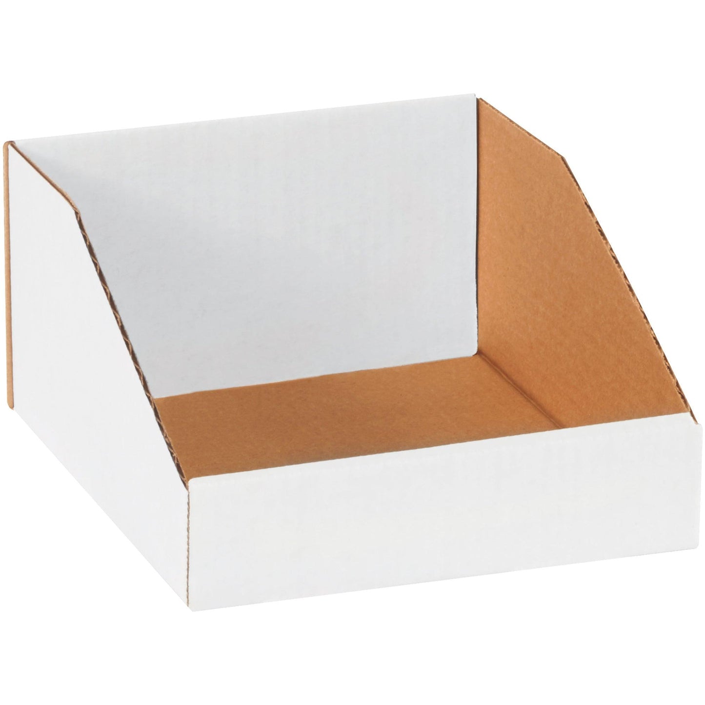 8 x 9 x 4 1/2" White Bin Boxes - BINBIN89