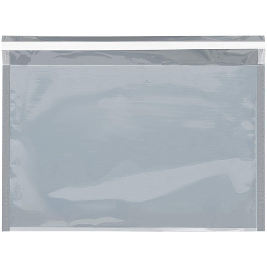 9 1/2 x 12 3/4" Translucent Silver Glamour Mailers - GCV0912