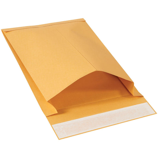 9 1/2 x 13 x 2" Kraft Expandable Self-Seal Envelopes - EN1073