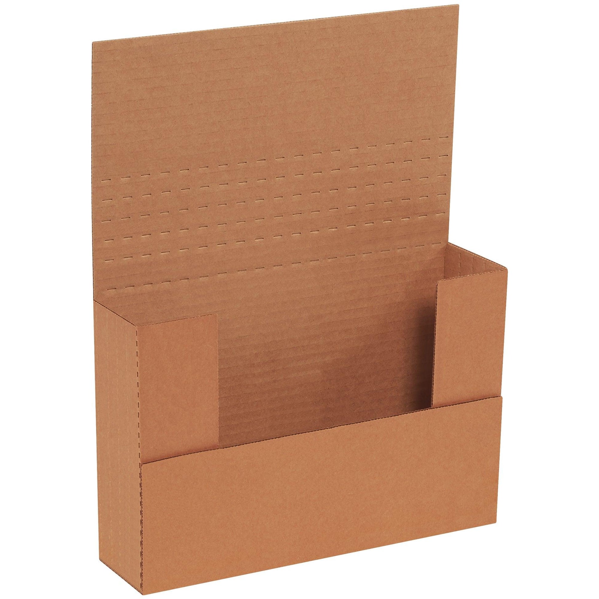 9 1/2 x 6 1/2 x 2" Kraft Easy-Fold Mailers - M9621BFK