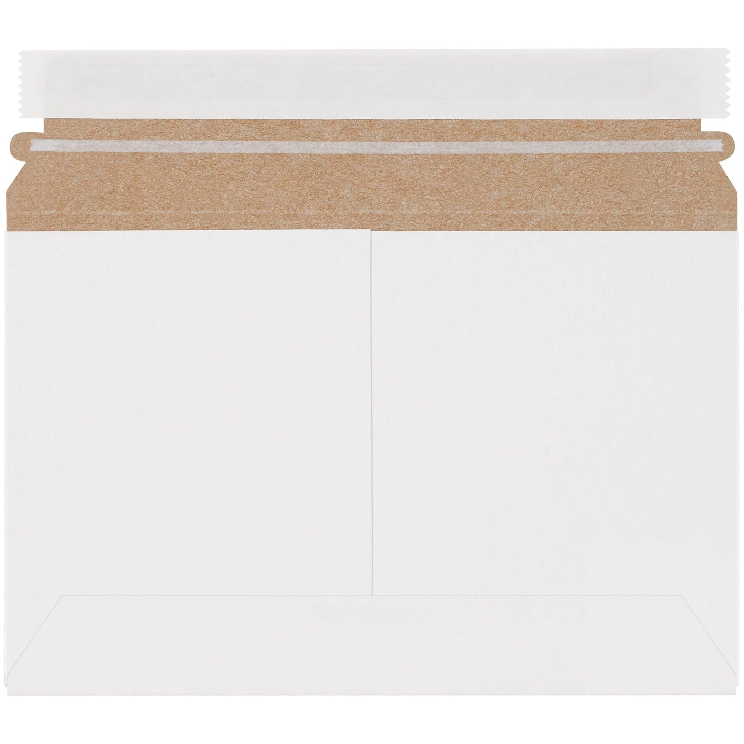 9 1/2 x 6" White Stayflats Lite® Mailers - RMU96W