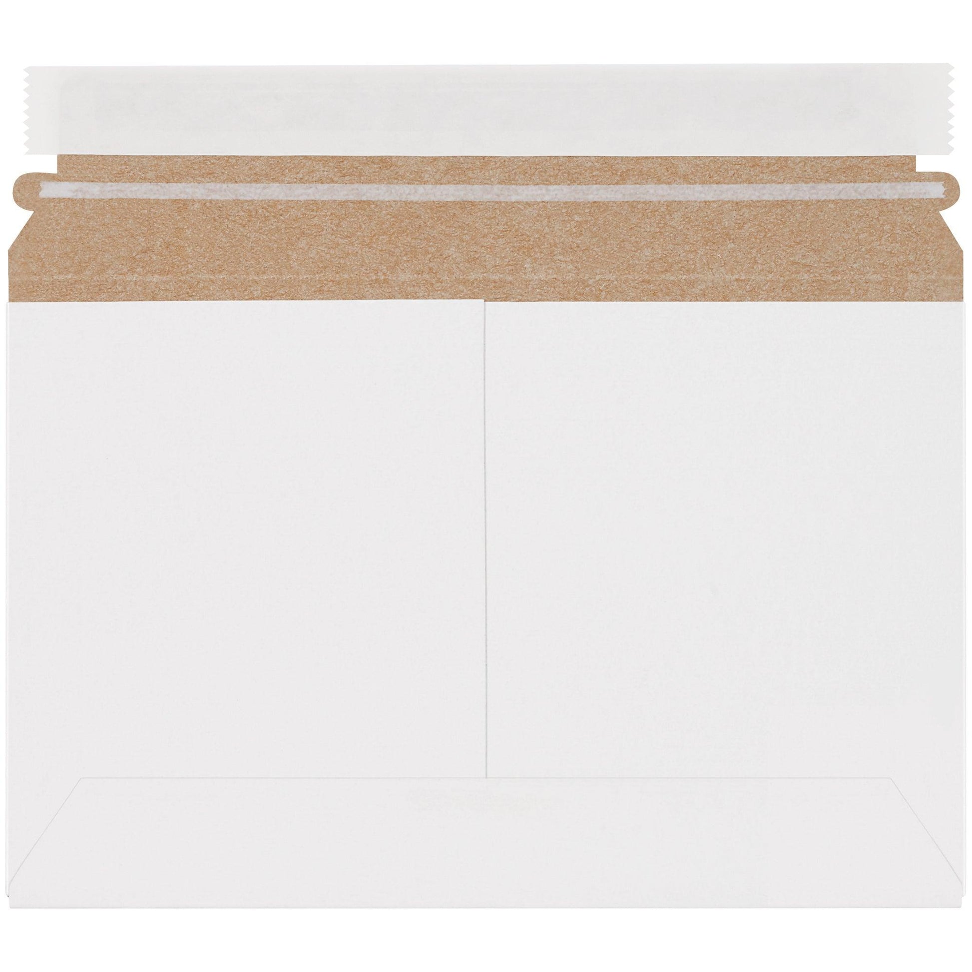 9 1/2 x 6" White Stayflats Lite® Mailers - RMU96W