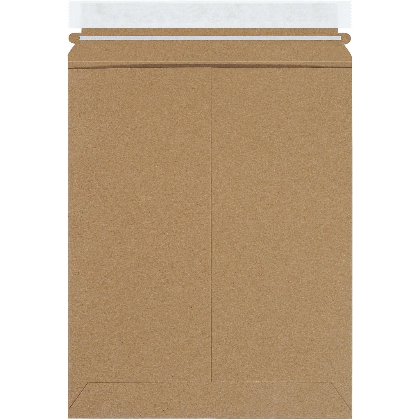 9 3/4 x 12 1/4" Kraft Self-Seal Stayflats Plus® Mailers - RM5K Box Packaging Partner