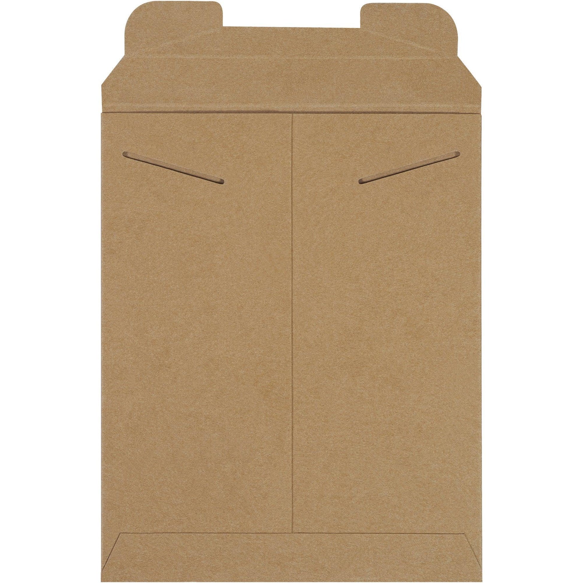 9 3/4 x 12 1/4" Kraft Stayflats® Mailers - RM5 Box Packaging Partner