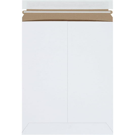 9 3/4 x 12 1/4" White Self-Seal Stayflats Plus® Mailers - RM5SS