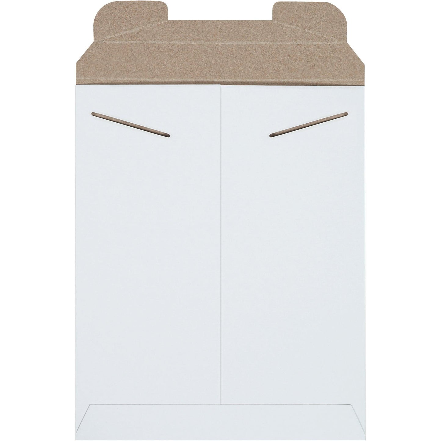 9 3/4 x 12 1/4" White Stayflats® Mailers - RM5W