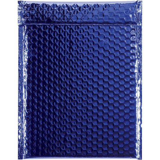 9 x 11 1/2" Blue Glamour Bubble Mailers - GBM0911B