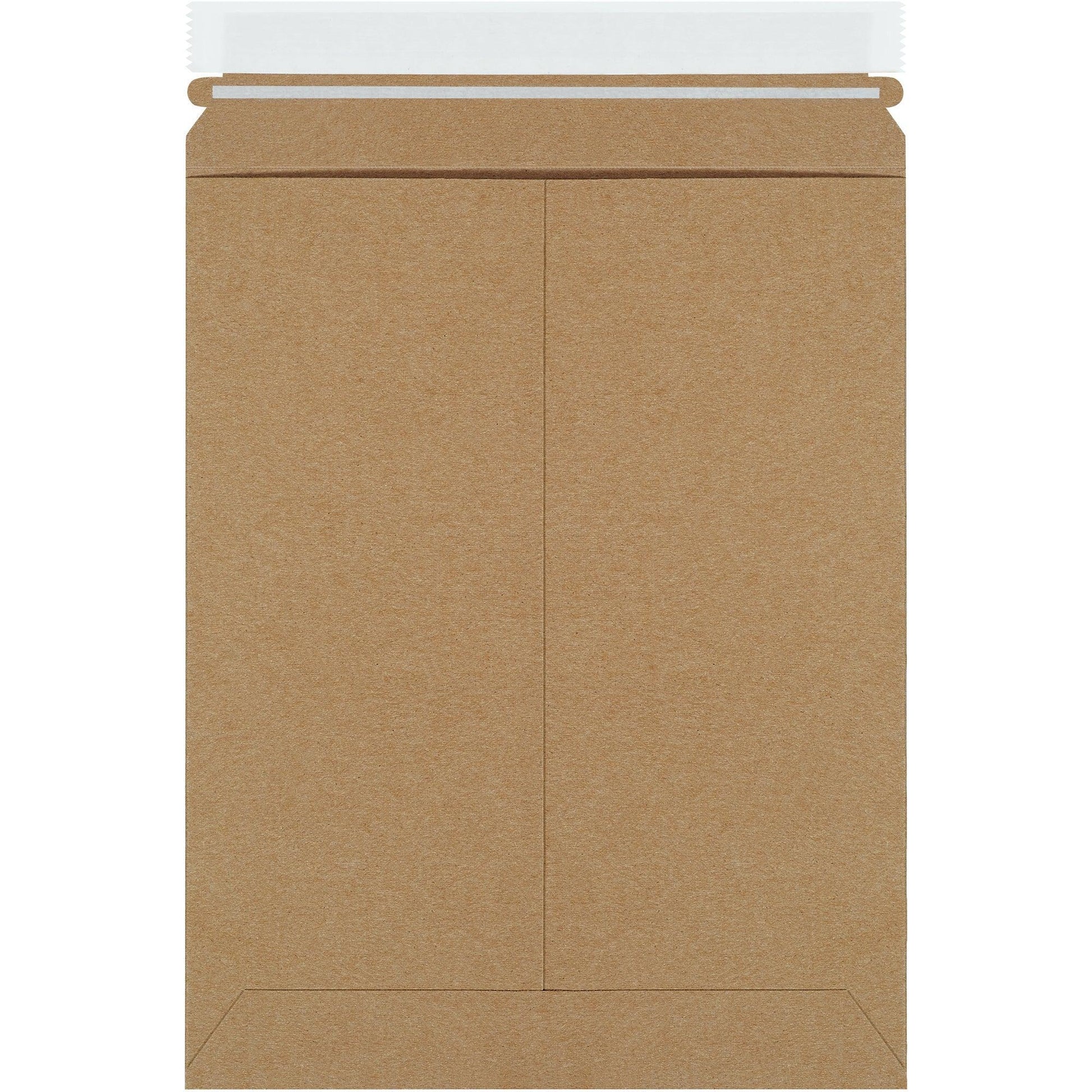 9 x 11 1/2" Kraft Self-Seal Stayflats Plus® Mailers - RM2K Box Packaging Partner