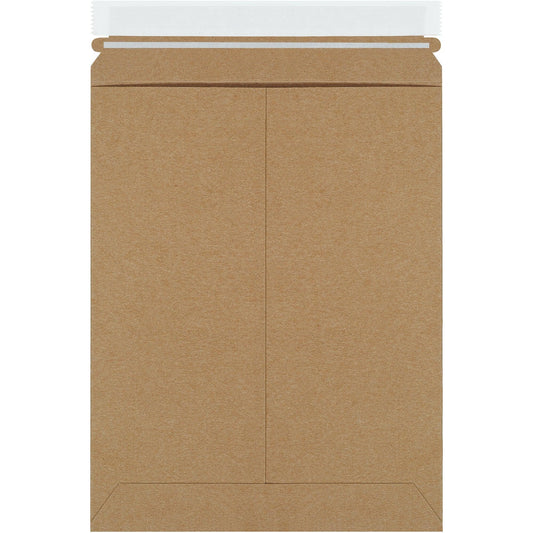 9 x 11 1/2" Kraft Self-Seal Stayflats Plus® Mailers - RM2K