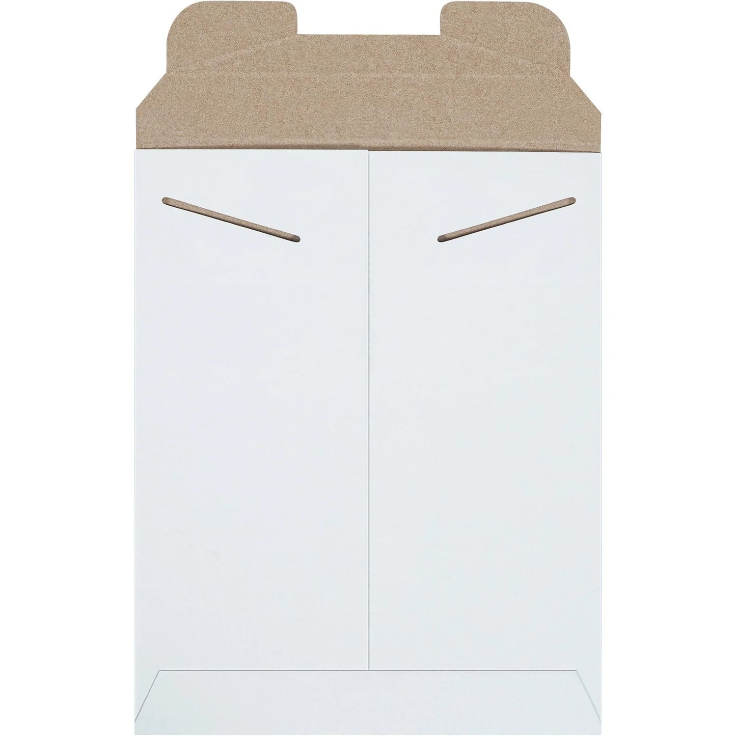 9 x 11 1/2" White Stayflats® Mailers - RM2W Box Packaging Partner