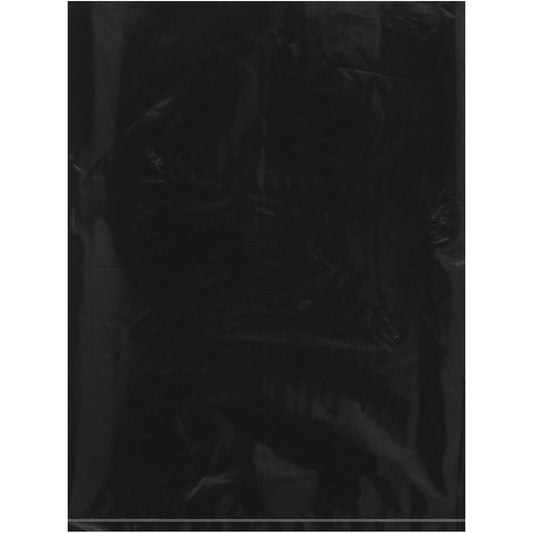 9 x 12" - 2 Mil Black Flat Poly Bags - PB480BK