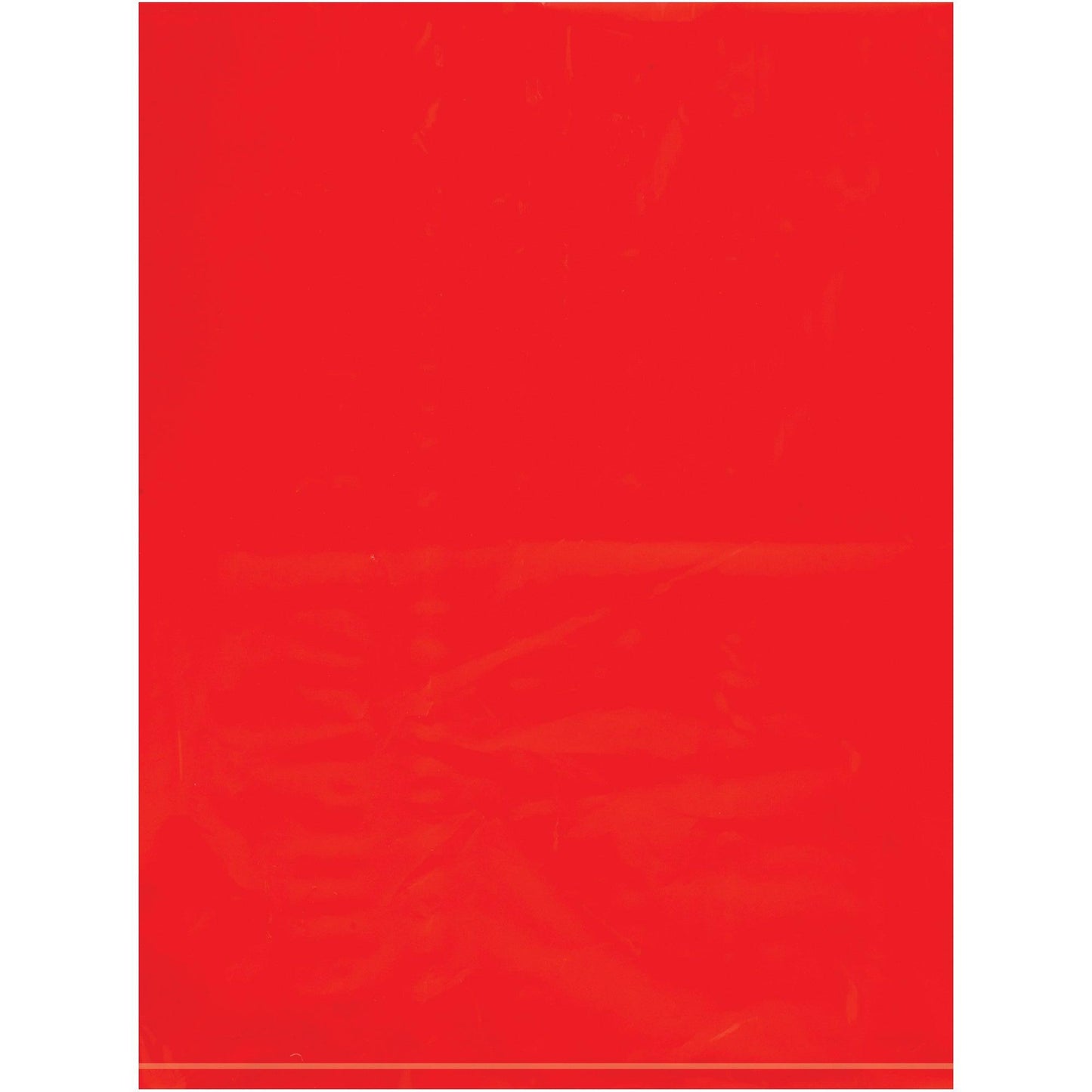 9 x 12" - 2 Mil Red Flat Poly Bags - PB480R