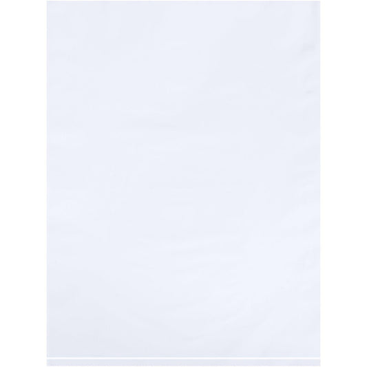 9 x 12" - 2 Mil White Flat Poly Bags - PB480W