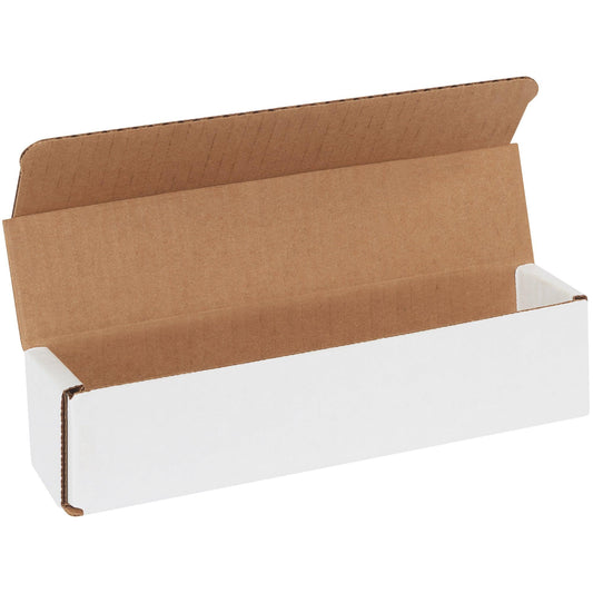 9 x 2 x 2" White Corrugated Mailers - M922