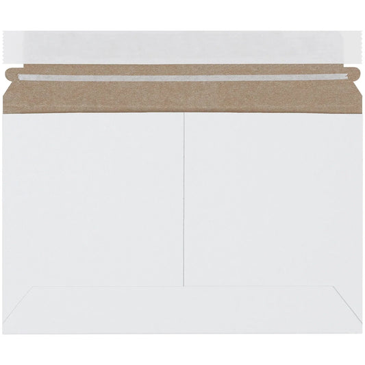 9 x 6" White Side Loading Stayflats Lite® Mailers - RM19SS Box Packaging Partner
