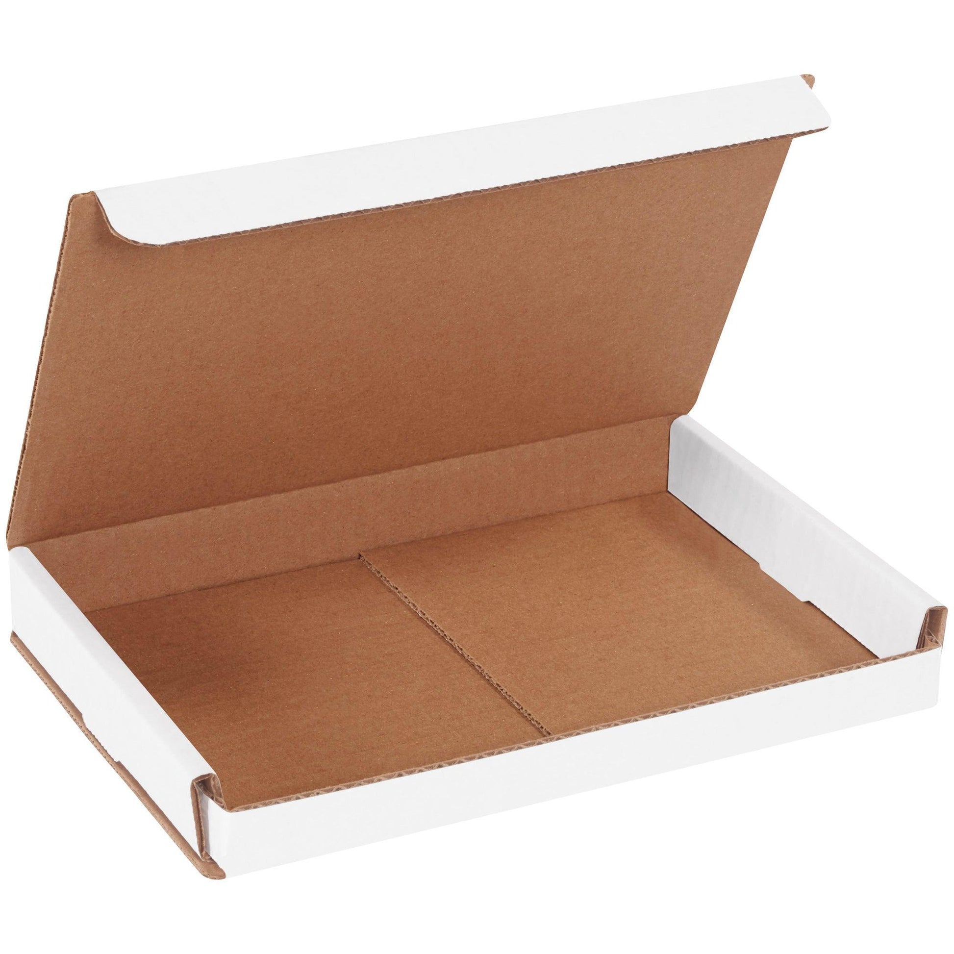 9 x 6 x 1" White Corrugated Mailers - MLR961