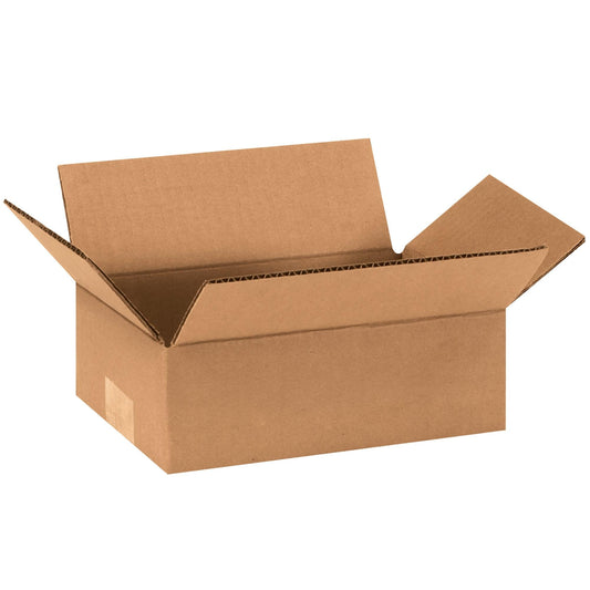 9 x 6 x 3" Flat Corrugated Boxes - 963