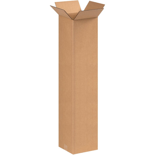 9 x 9 x 36" Tall Corrugated Boxes - 9936