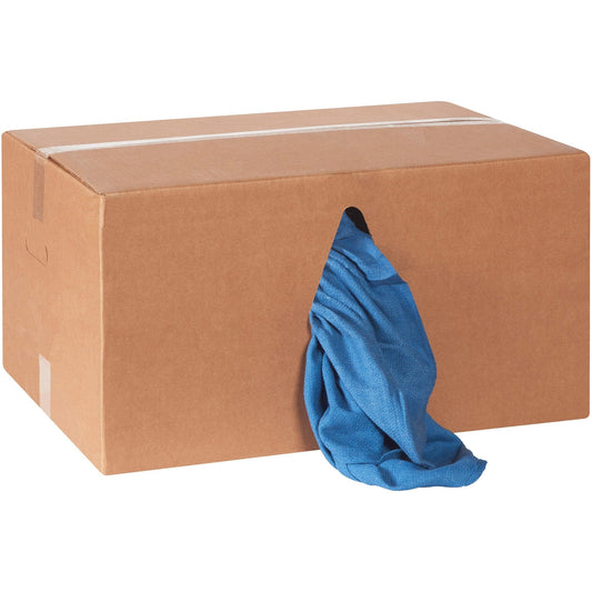 Box of Huck Towels - 16 x 25" Blue - 25 lb. box - BR116