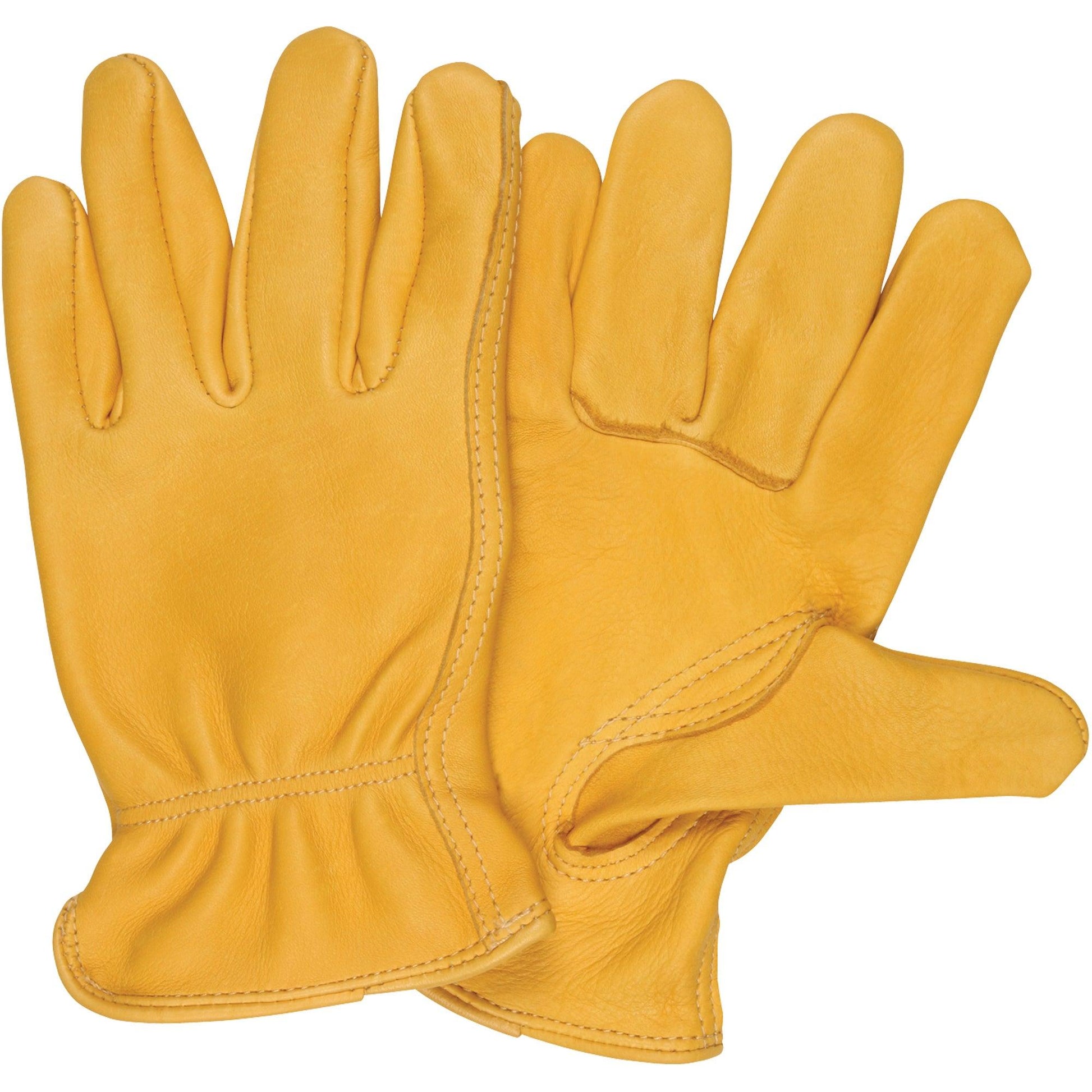 Deerskin Leather Driver's Gloves - Large - GLV1066L