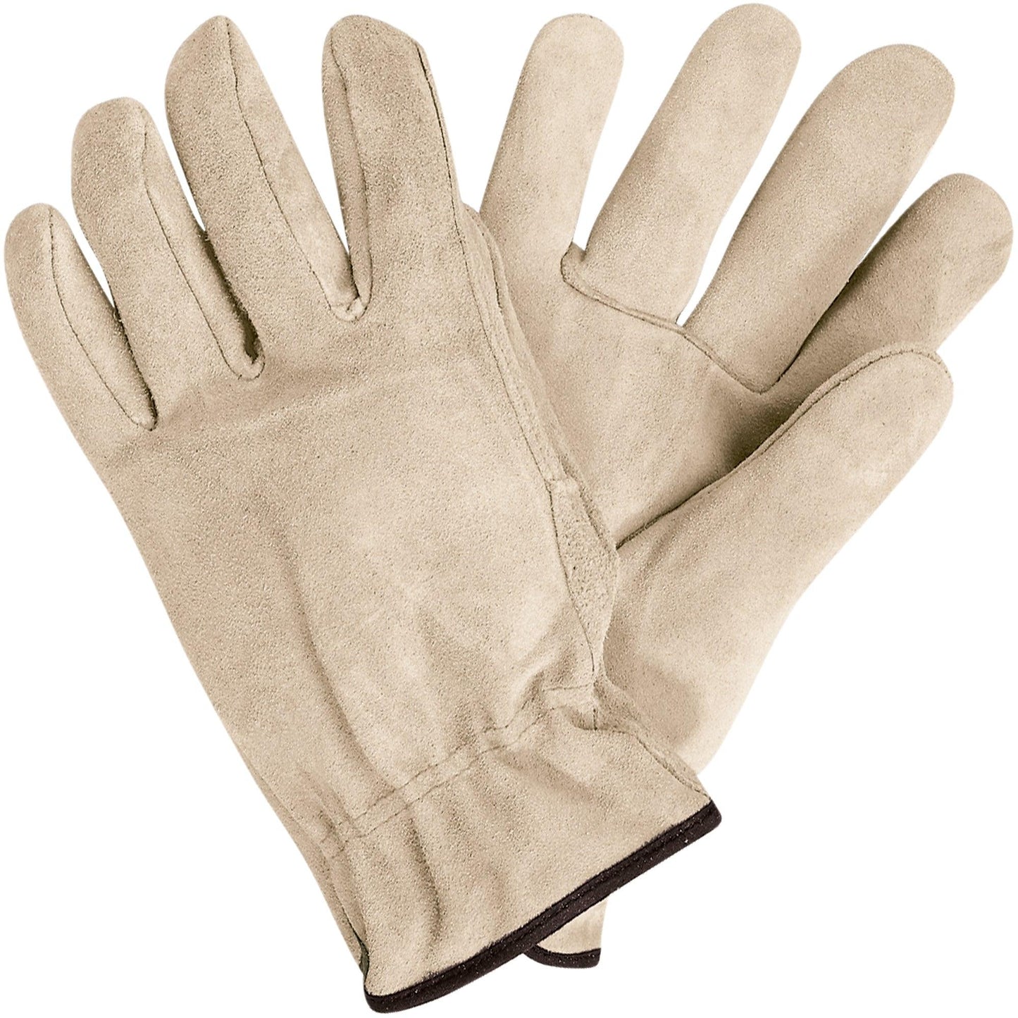 Deluxe Cowhide Leather Driver's Gloves - Large - GLV1064L