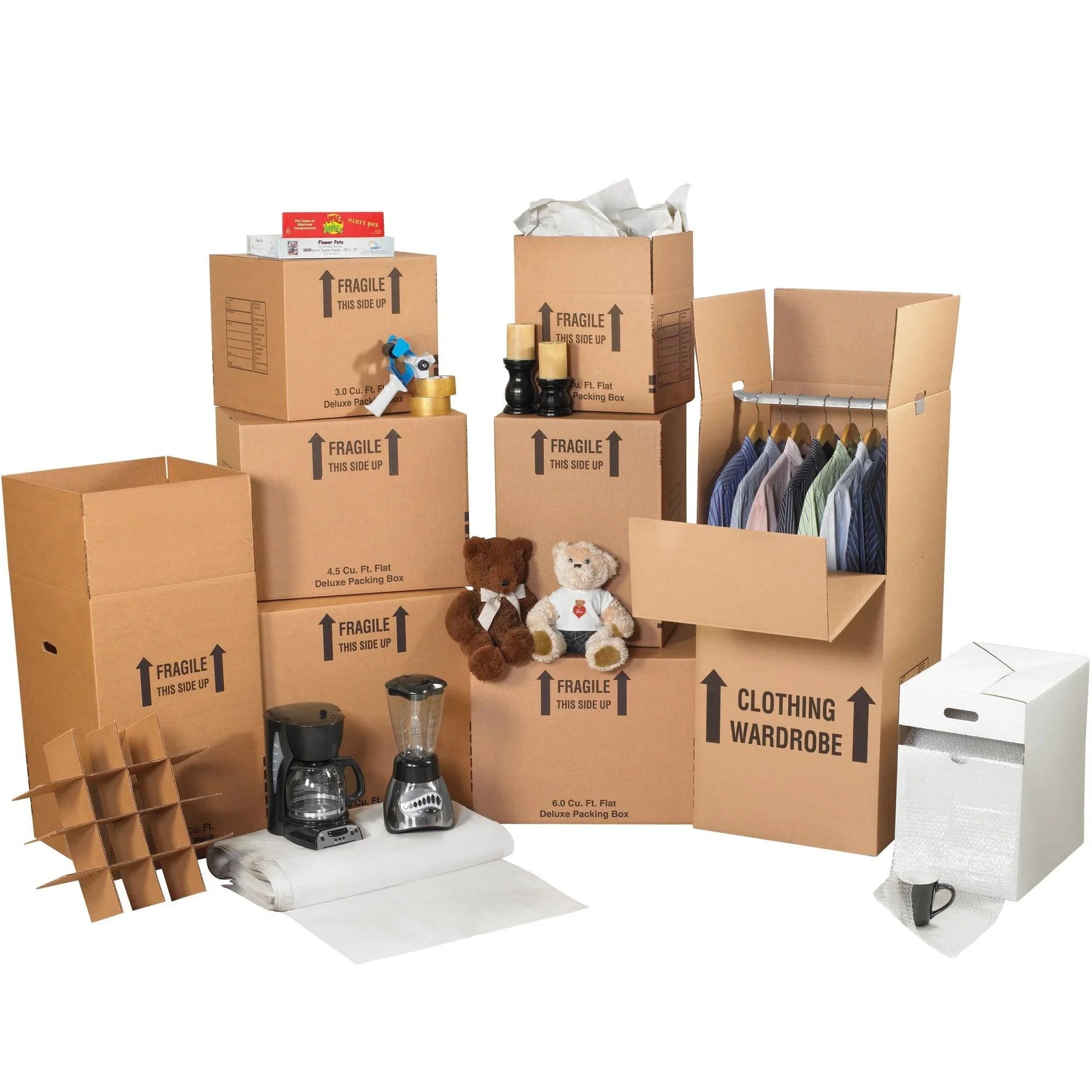 Deluxe Home Moving Kit - MKIT3 Box Packaging Partner