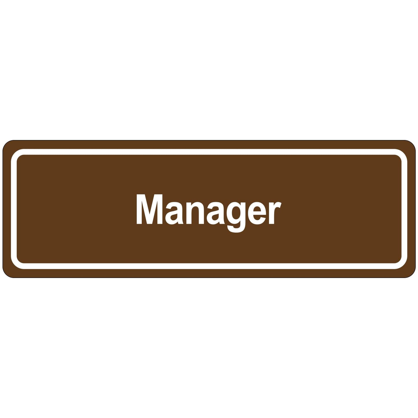 Door Sign - "Manager" - SN502