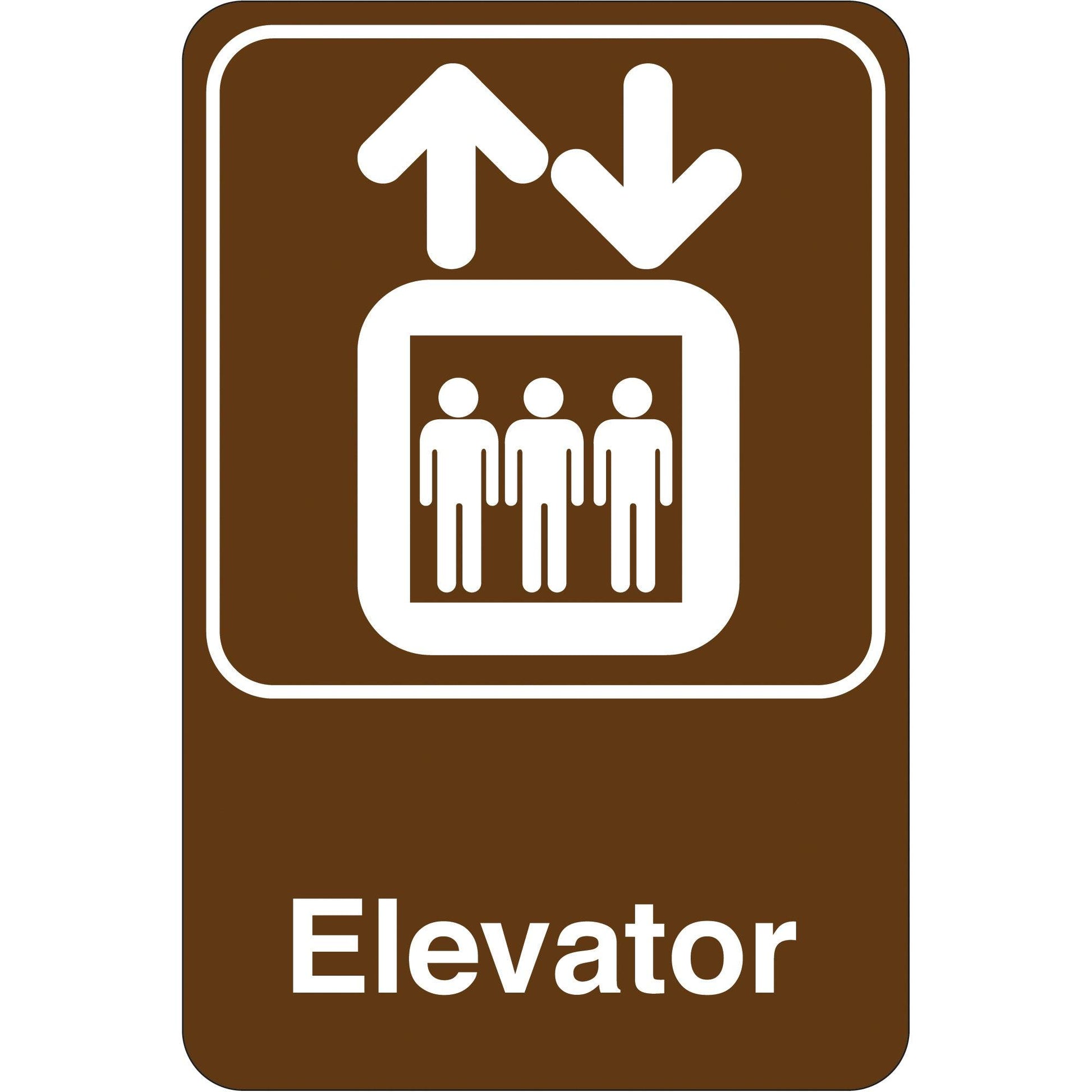 "Elevator" 9 x 6" Facility Sign - SN408