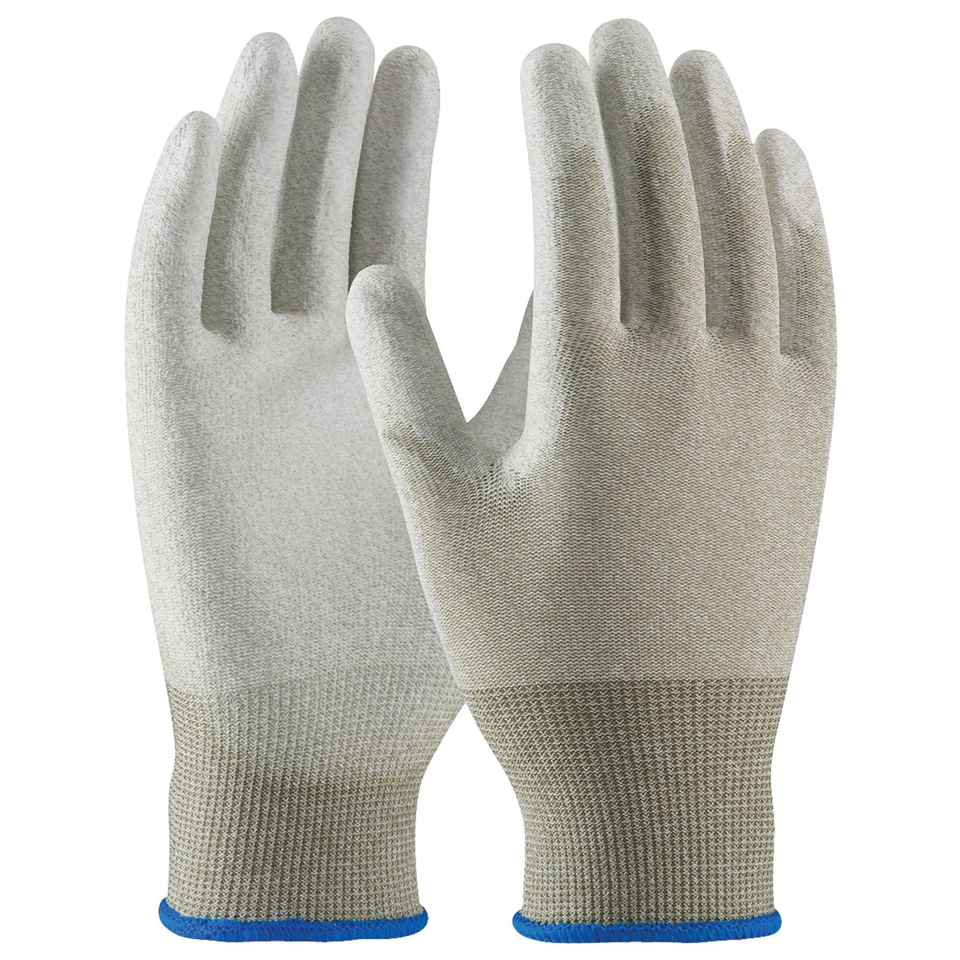 ESD Palm Coated Nylon Gloves - Large - GLV2701L