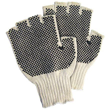 Fingerless PVC Dot Knit - GLV1023S