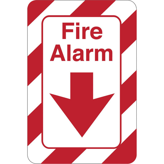 "Fire Alarm" 9 x 6" Facility Sign - SN403