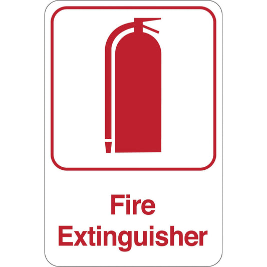 "Fire Extinguisher" 9 x 6" Facility Sign - SN401