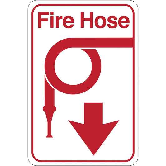 "Fire Hose" 9 x 6" Facility Sign - SN402