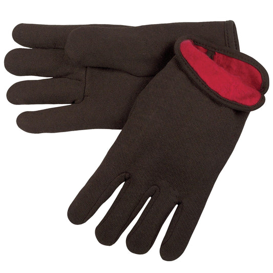 Lined Jersey Cotton Gloves - Large - GLV1024L