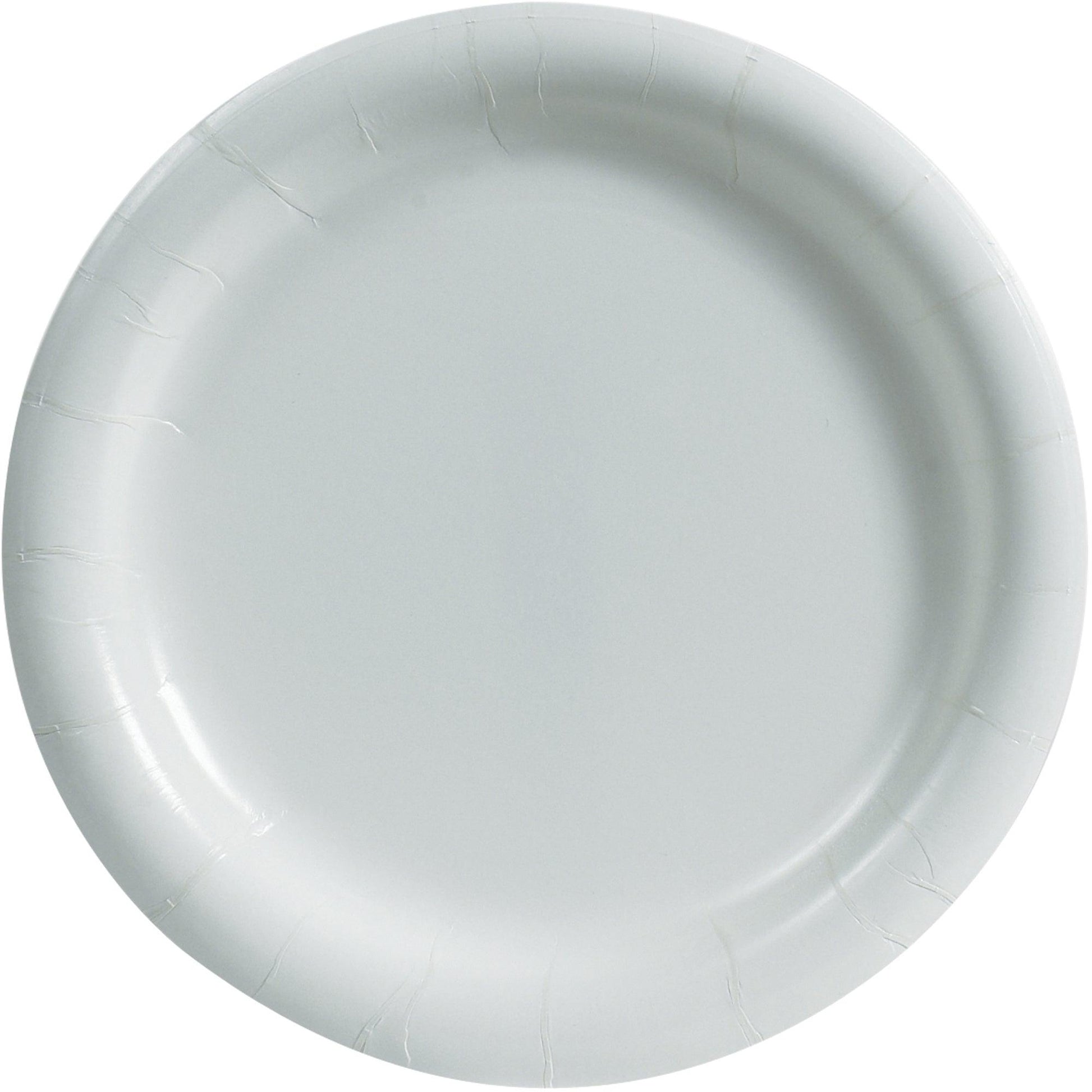 Paper Plates - 9" Medium-Duty, White - PW101