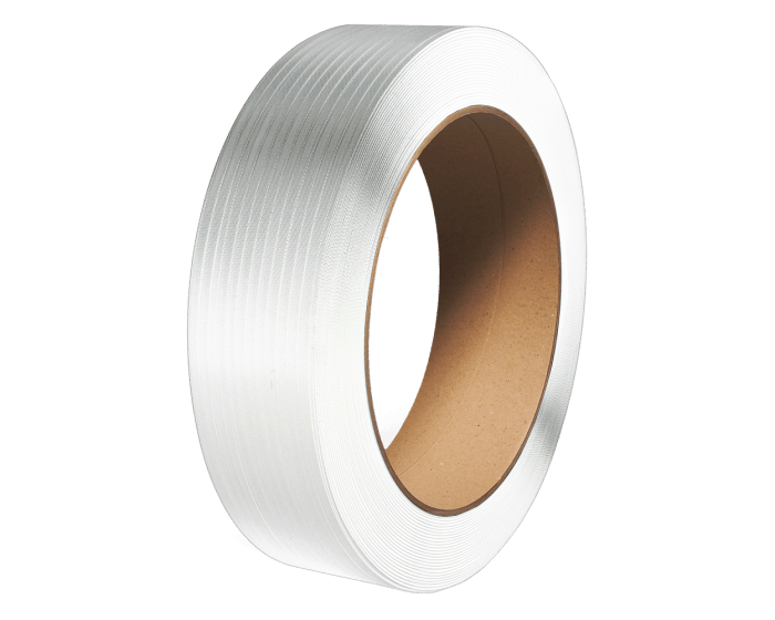 Polypropylene Postal Strapping Kit, White - 1/2", 3000' - 117765