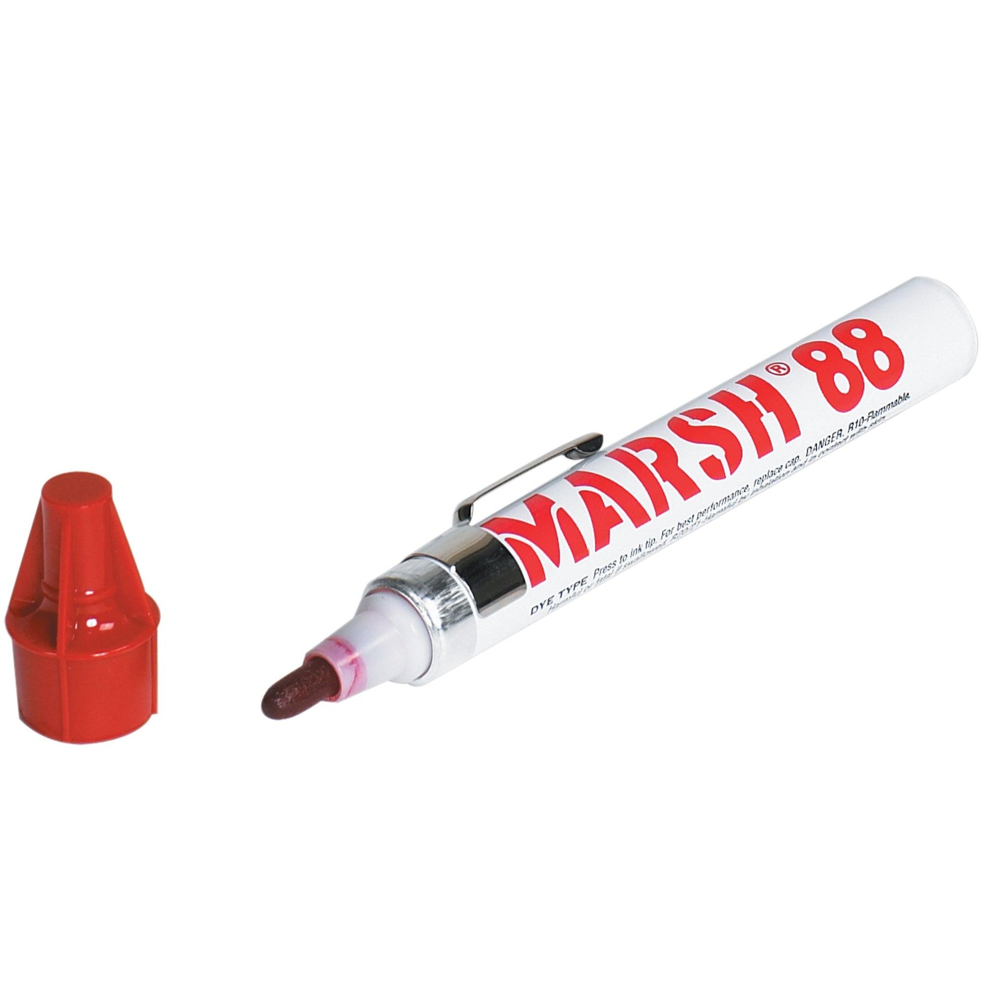 Red Marsh® 88 Valve Markers - MK101RD