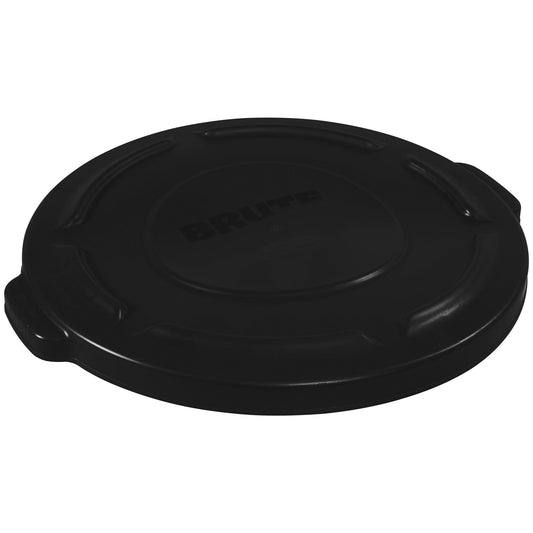 Rubbermaid® Brute® Flat Trash Can Lid - 20 Gallon, Black - RUB320LBL