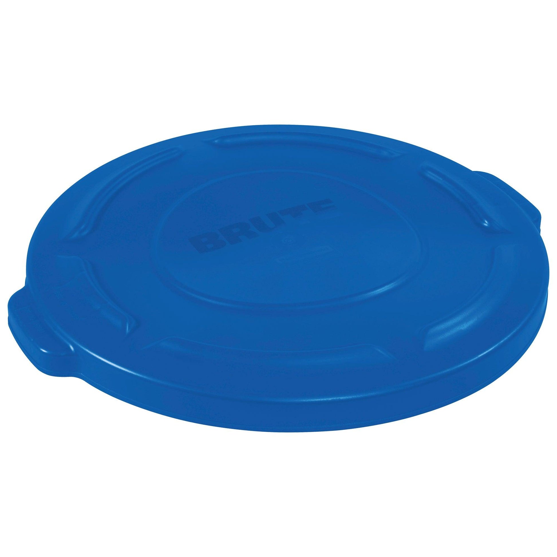 Rubbermaid® Brute® Flat Trash Can Lid - 20 Gallon, Blue - RUB320LBLU