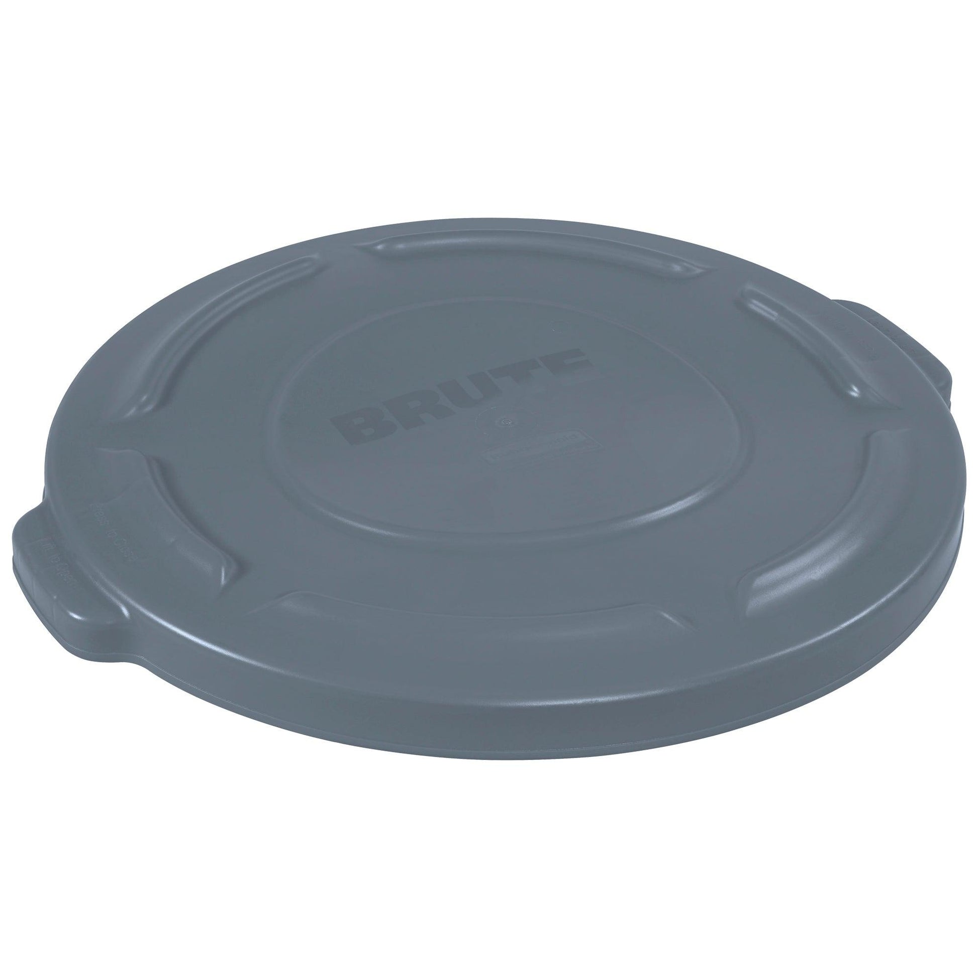 Rubbermaid® Brute® Flat Trash Can Lid - 20 Gallon, Gray - RUB320LGR