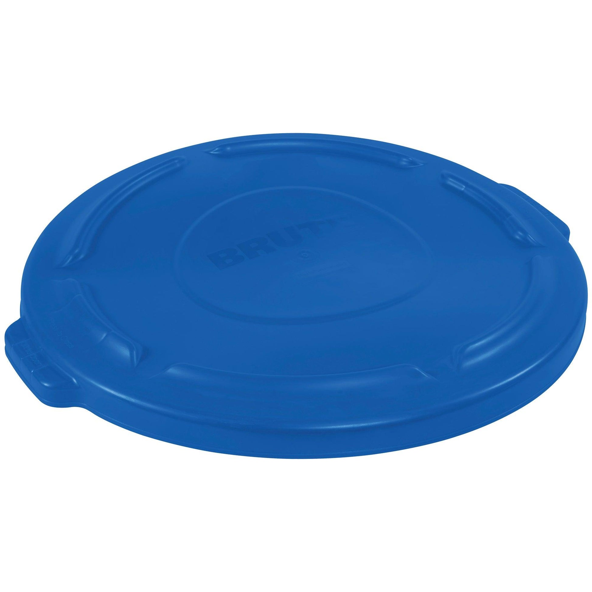 Rubbermaid® Brute® Flat Trash Can Lid - 32 Gallon, Blue - RUB332LBLU