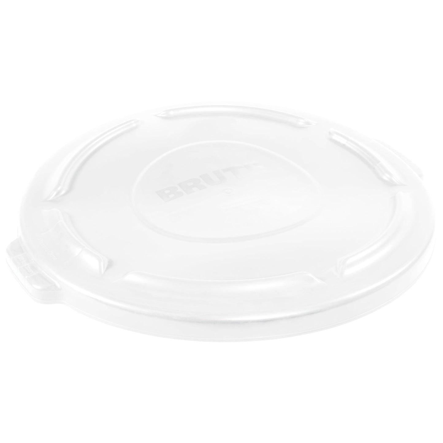 Rubbermaid® Brute® Flat Trash Can Lid - 32 Gallon, White - RUB332LW