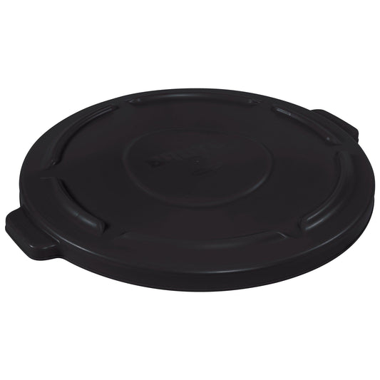 Rubbermaid® Brute® Flat Trash Can Lid - 44 Gallon, Black - RUB344LBL