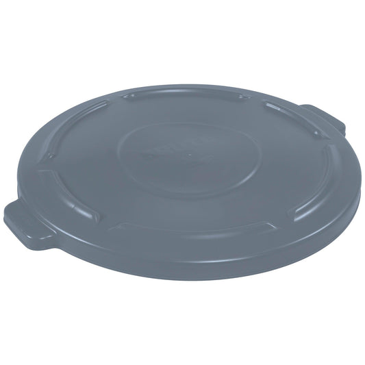 Rubbermaid® Brute® Flat Trash Can Lid - 44 Gallon, Gray - RUB344LGR