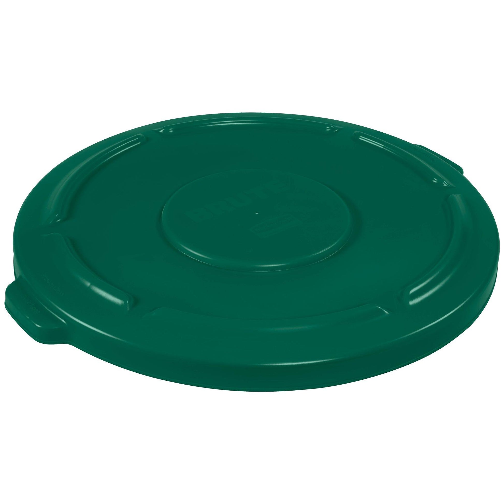 Rubbermaid® Brute® Flat Trash Can Lid - 55 Gallon, Green - RUB355LG