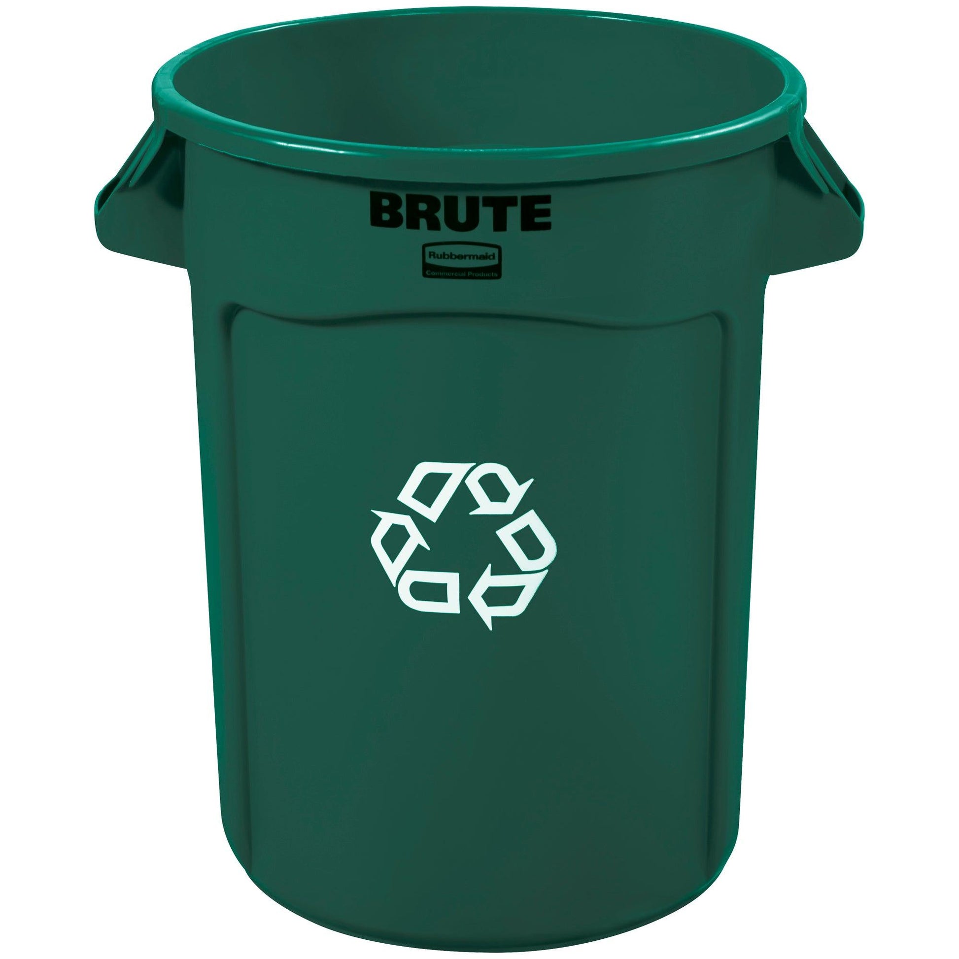 Rubbermaid® Brute® Recycling Container - 32 Gallon, Green - RUB141CG