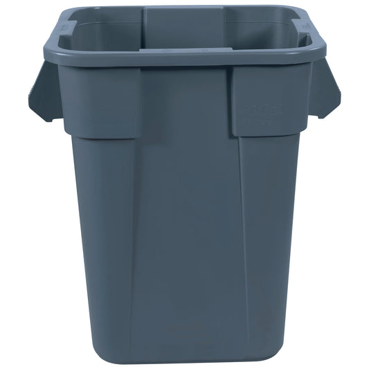 Rubbermaid® Brute® Square Trash Can - 40 Gallon, Gray - RUB140CGR